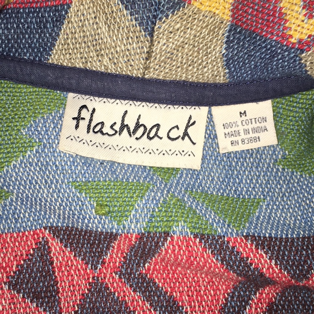 Flashback Medium Geometric Tribal Light Jacket - image 3